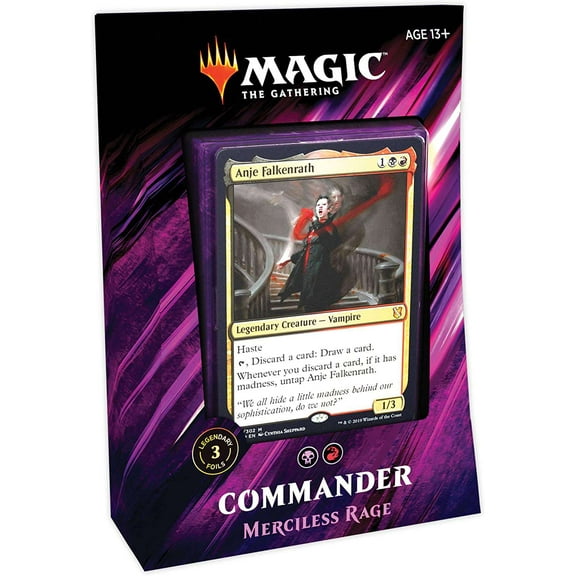 MtG Commander 2019 Merciless Rage Deck (Red White Black)