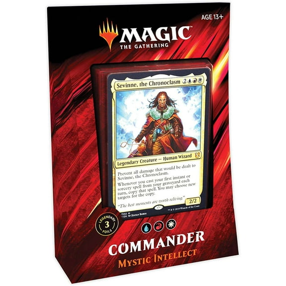 MtG Commander 2019 Mystic Intellect Deck [Blue Red White]