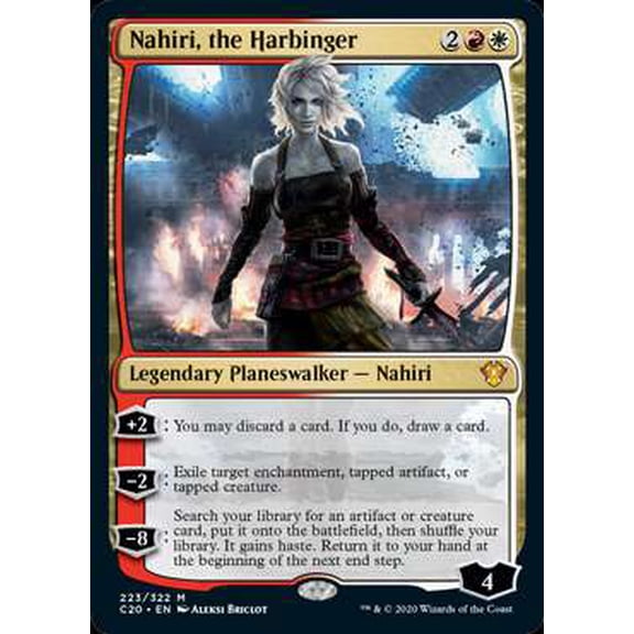 MtG Commander 2020 Mythic Rare Nahiri, the Harbinger #223