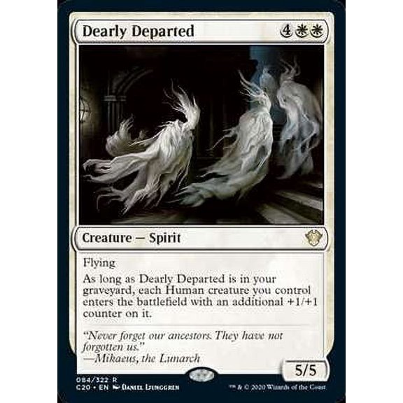 MtG Commander 2020 Rare Dearly Departed #84