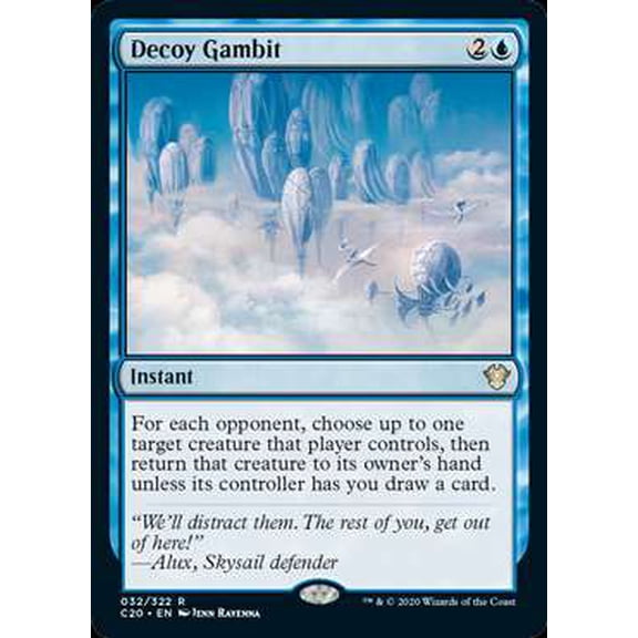 MtG Commander 2020 Rare Decoy Gambit #32