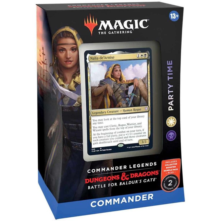 mtg party time commander deck Mtg Commander Legends Baldur's Gate Party Time Commander Deck