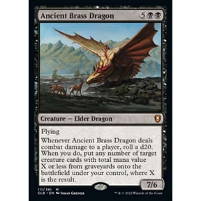 MtG Commander Legends: Battle for Baldur's Gate Ancient Brass Dragon