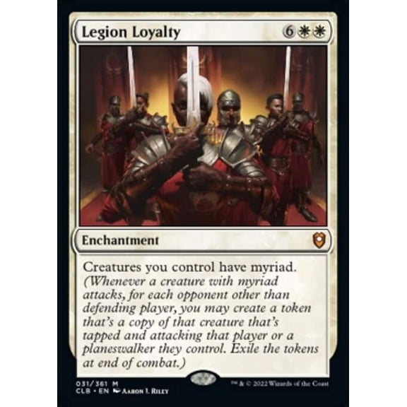 MtG Commander Legends: Battle for Baldur's Gate Legion Loyalty #31