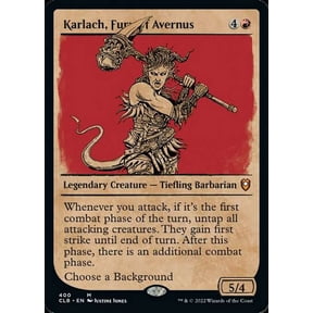 MtG Commander Legends: Dungeons & Dragons Battle For Baldur's Gate Mythic Rare Karlach, Fury of Avernus [Showcase FOIL] #400