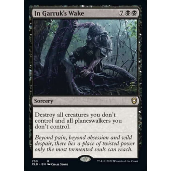 MtG Commander Legends: Dungeons & Dragons Battle For Baldur's Gate Rare In Garruk's Wake #759