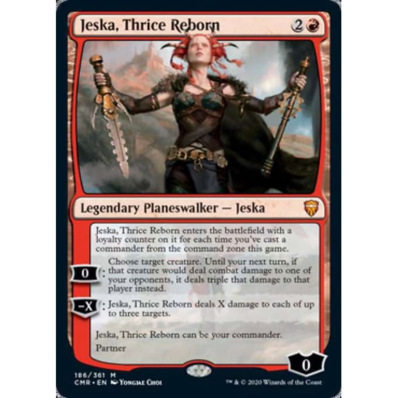 MtG Commander Legends Mythic Rare Jeska, Thrice Reborn