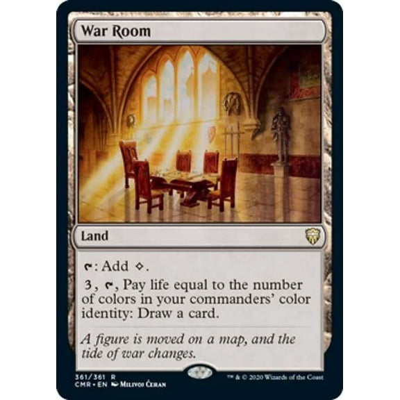 MtG Commander Legends Rare War Room