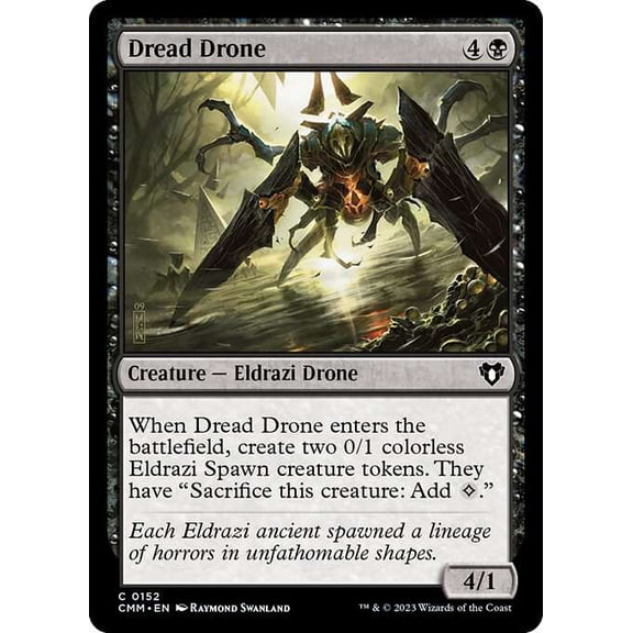 MtG Commander Masters Common Dread Drone #152