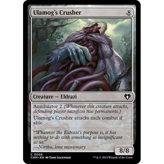 MtG Commander Masters Common Ulamog's Crusher #6