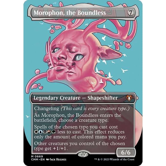 Mythic Commander MtG Commander Masters Mythic Rare Morophon, the Boundless [Profile ...