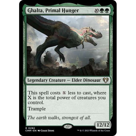 MtG Commander Masters Rare Ghalta, Primal Hunger #292