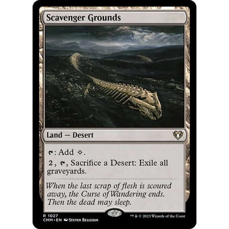 MtG Commander Masters Rare Scavenger Grounds #1027