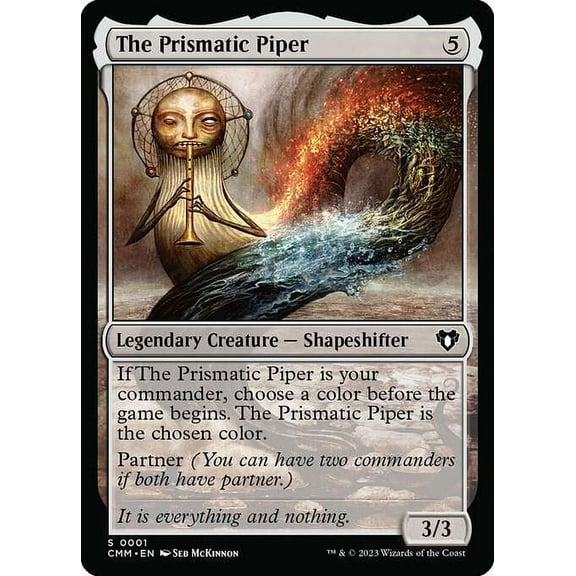 MtG Commander Masters Special The Prismatic Piper #1