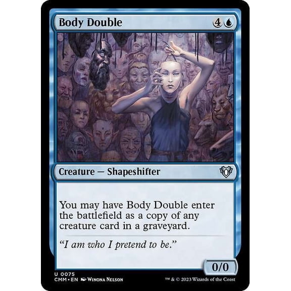 MtG Commander Masters Uncommon Body Double #75