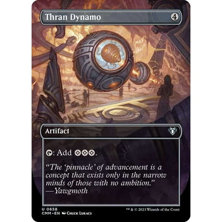 MtG Commander Masters Uncommon Thran Dynamo [Borderless] #658