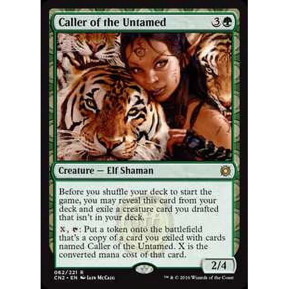 MtG Conspiracy: Take the Crown Rare Caller of the Untamed #62