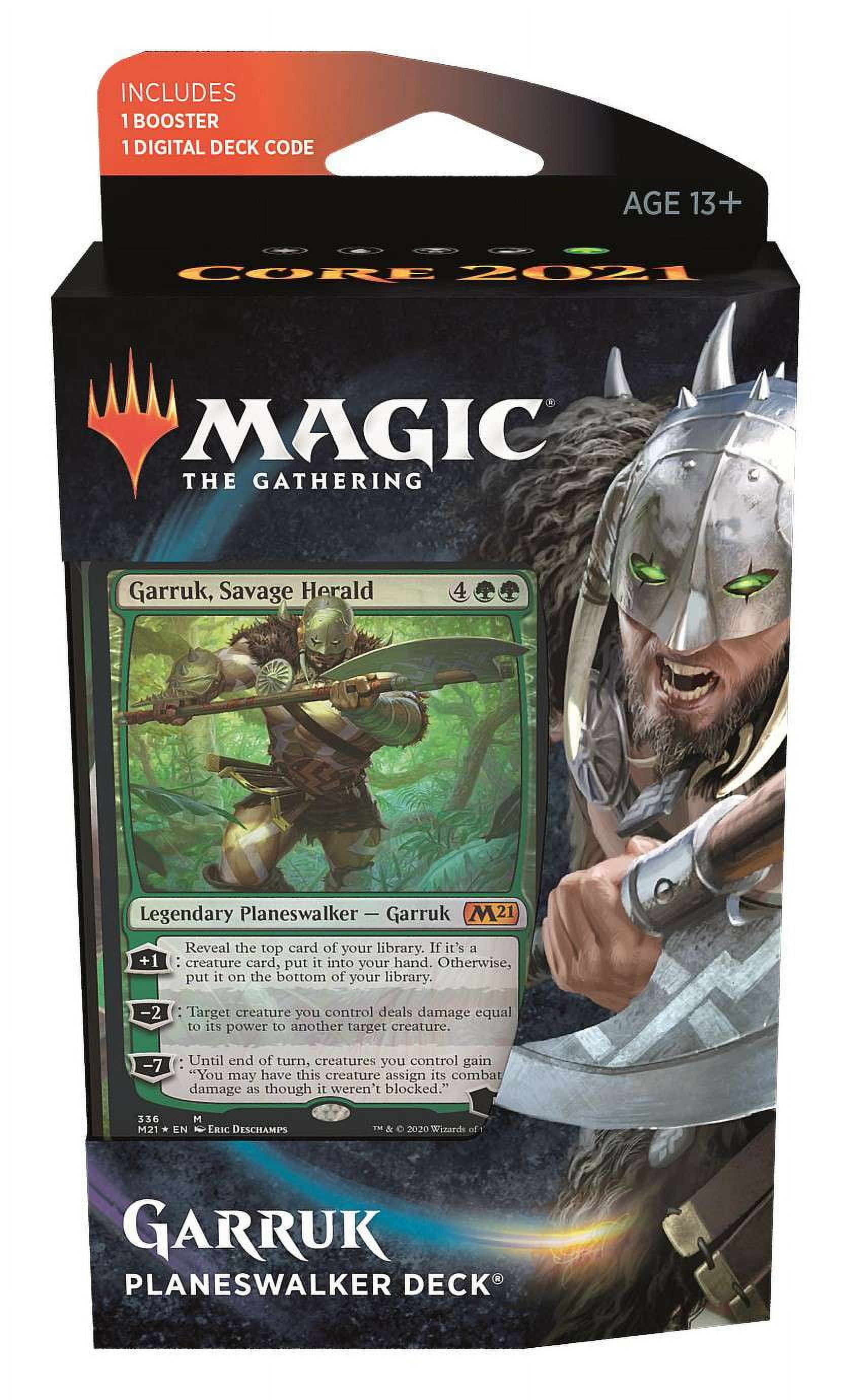 MtG Core 2021 Garruk Planeswalker Deck - Walmart.com