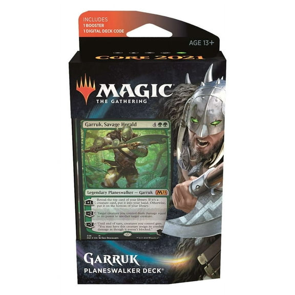 MtG Core 2021 Garruk Planeswalker Deck