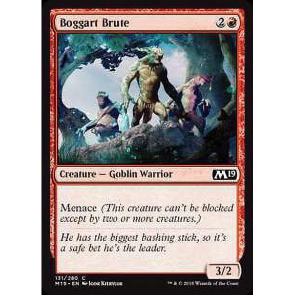 MtG Core Set 2019 Boggart Brute #131