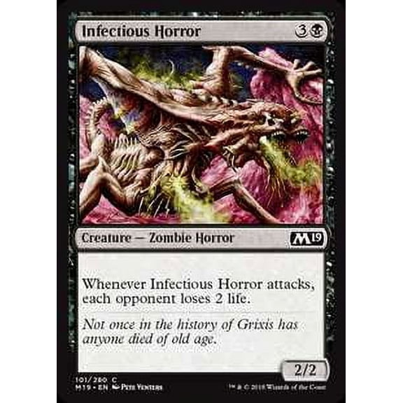MtG Core Set 2019 Infectious Horror #101