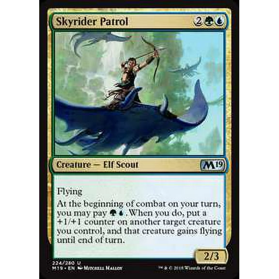 MtG Core Set 2019 Skyrider Patrol #224