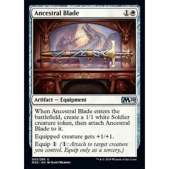 MtG Core Set 2020 Ancestral Blade #3