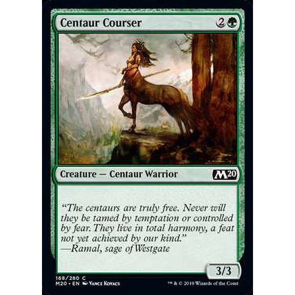 MtG Core Set 2020 Centaur Courser #168