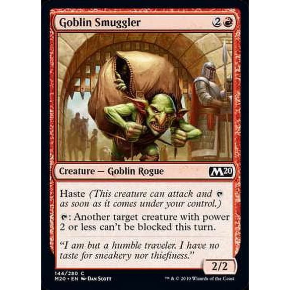 MtG Core Set 2020 Goblin Smuggler #144