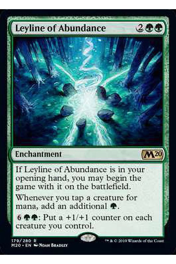 MtG Core Set 2020 Leyline of Abundance #179