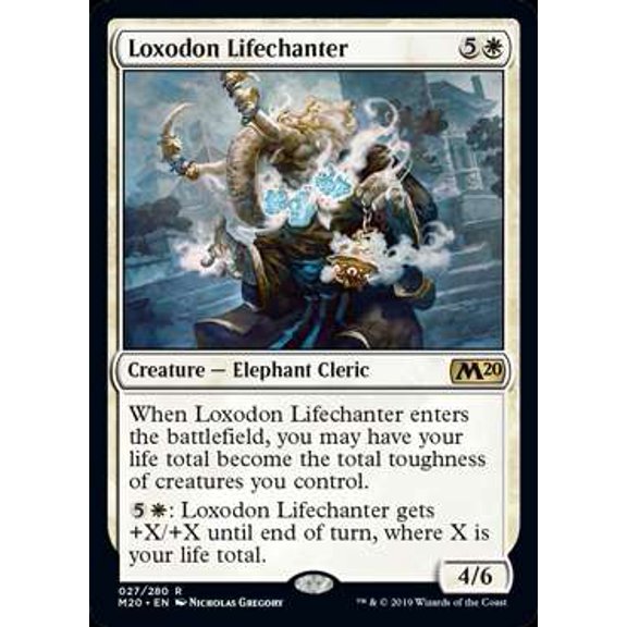 MtG Core Set 2020 Loxodon Lifechanter #27