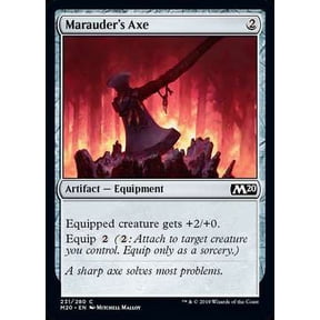 MtG Core Set 2020 Marauder's Axe #231