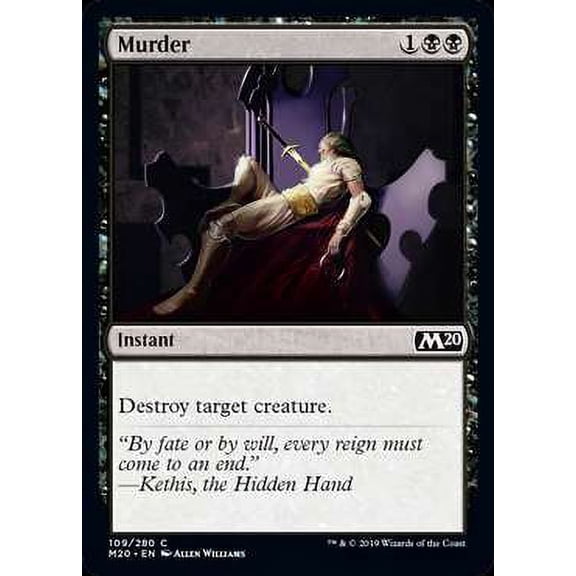 MtG Core Set 2020 Murder #109