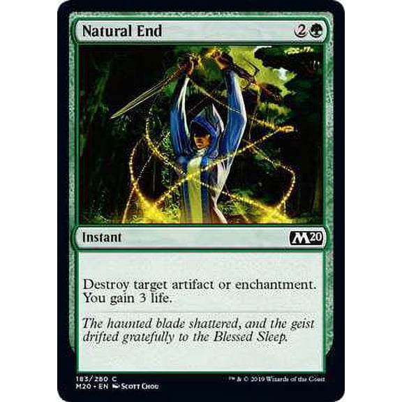 MtG Core Set 2020 Natural End #183