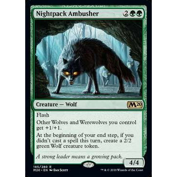 MtG Core Set 2020 Nightpack Ambusher #185