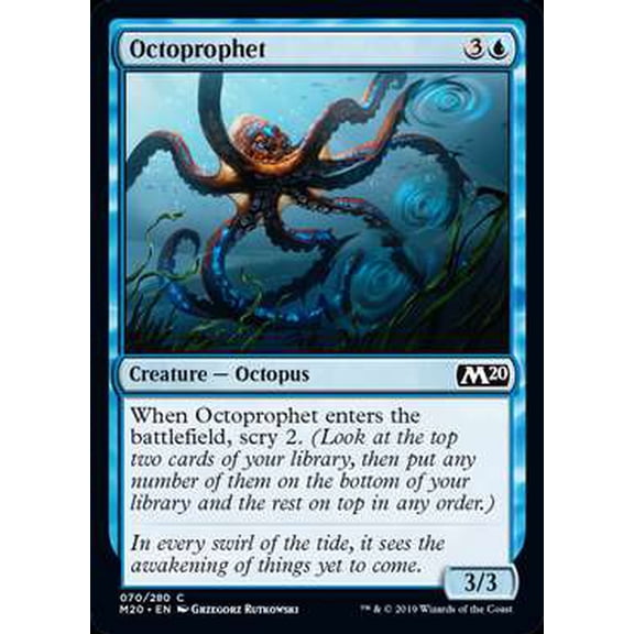 MtG Core Set 2020 Octoprophet #70