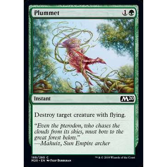 MtG Core Set 2020 Plummet #188