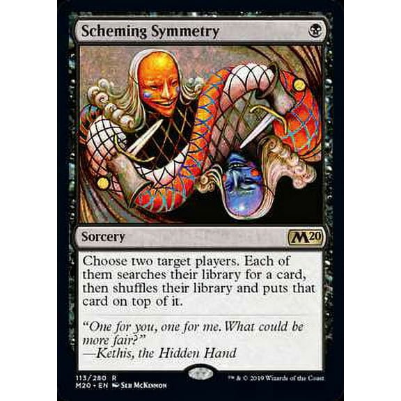 MtG Core Set 2020 Scheming Symmetry #113