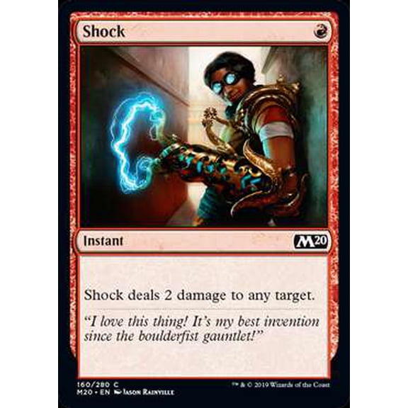 MtG Core Set 2020 Shock #160