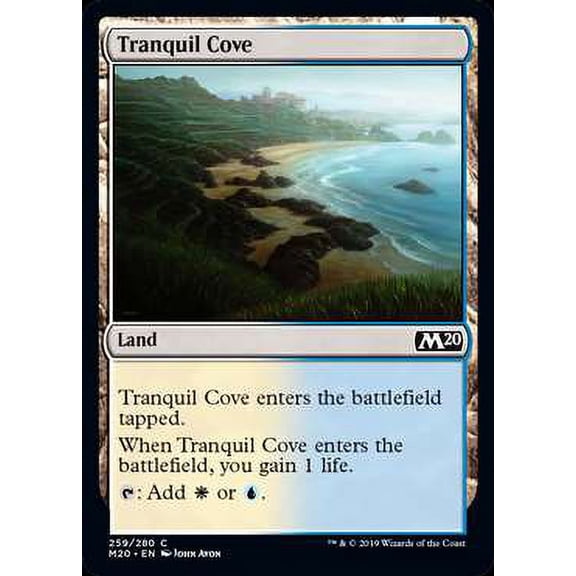 MtG Core Set 2020 Tranquil Cove #259