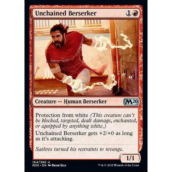MtG Core Set 2020 Unchained Berserker #164