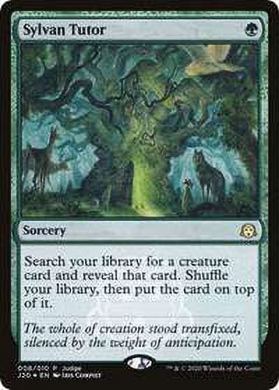 MtG DCI Judge Promo Sylvan Tutor (Foil) #8 - Walmart Business Supplies