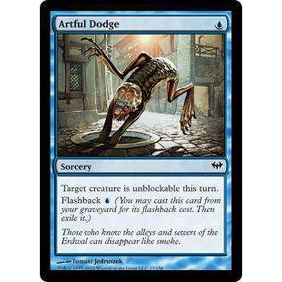 MtG Dark Ascension Common Artful Dodge #27