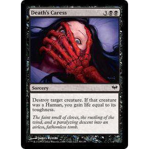 MtG Dark Ascension Common Death's Caress #59