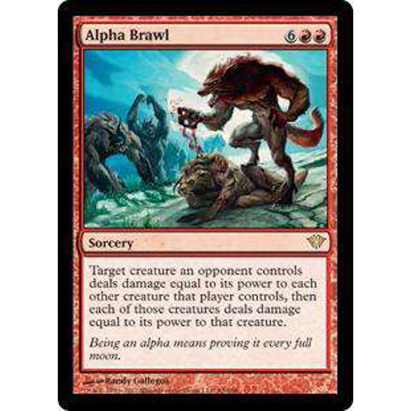 MtG Dark Ascension Rare Alpha Brawl #82