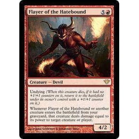 MtG Dark Ascension Rare Flayer of the Hatebound #89