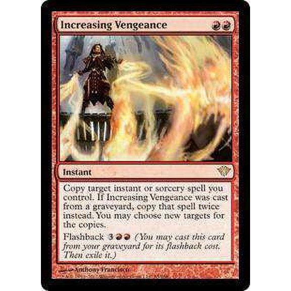 MtG Dark Ascension Rare Increasing Vengeance #95