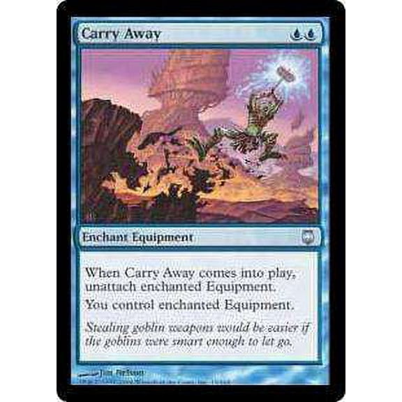 MtG Darksteel Uncommon Carry Away (Foil) #19