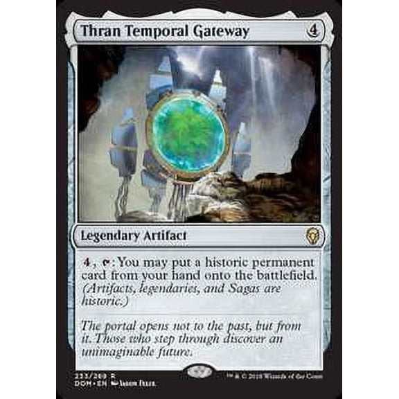 MtG Dominaria Rare Thran Temporal Gateway #233