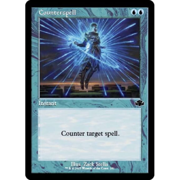 MtG Dominaria Remastered Common Counterspell [Old-Frame] #281